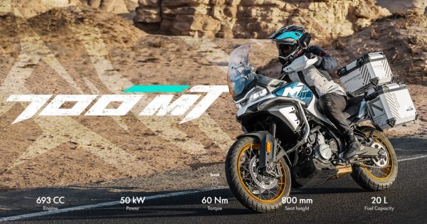 Wynajem motocykla CF Moto 700 MT - Portugalia