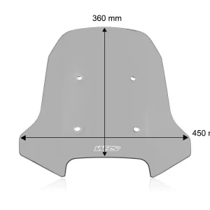 WRS Windscreen Touring - CF Moto 450 MT