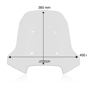 WRS Windscreen Touring - CF Moto 450 MT